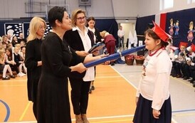 2025-10-27 Ślubowanie pierwszych klas w SP w Kruszynie 35