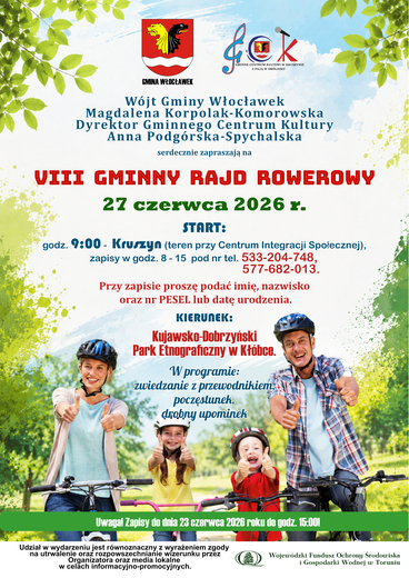 VIII Gminny Rajd Rowerowy