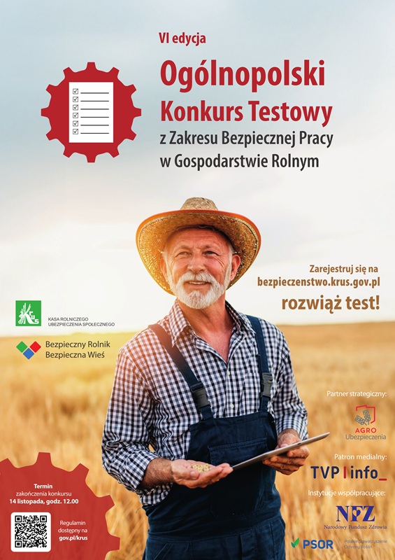 Plakat Og&oacute;lnopolski Konkurs Testowy