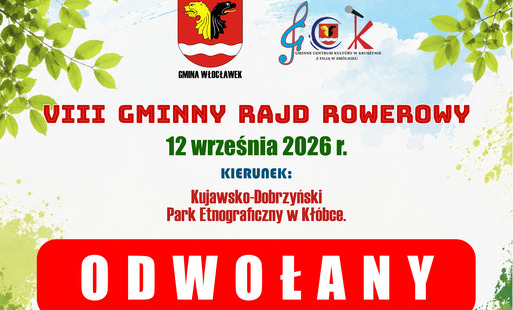 Zdjęcie do VIII Gminny Rajd Rowerowy ODWOŁANY