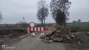 Przebudowa drogi gminnej w miejscowości Łagiewniki rozpoczęta