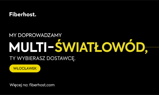 Multi-światłowód w Gminie Włocławek